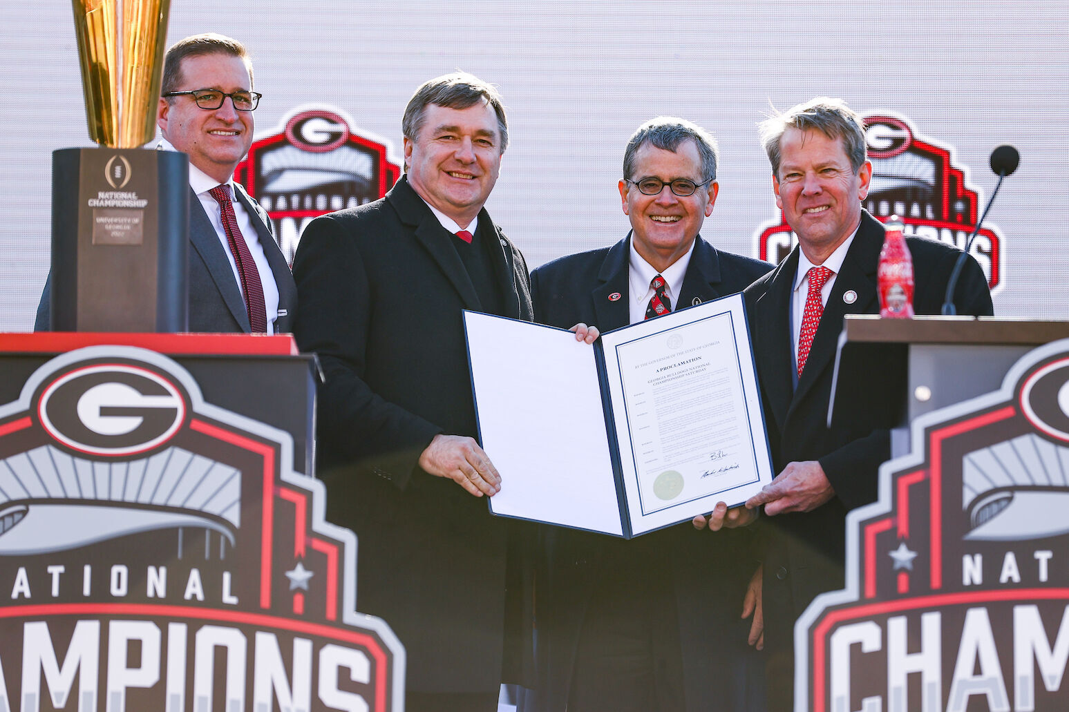 Georgia Bulldogs National Championship Celebration (1/14/23)